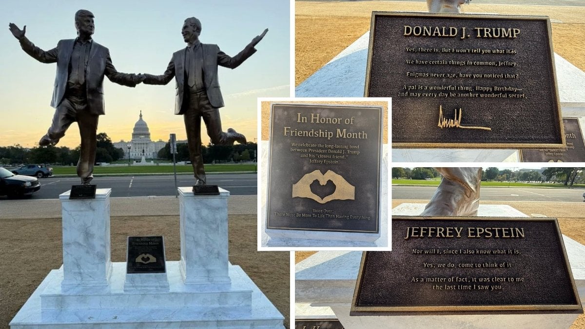 beyaz sarayda heykel krizi donald trump ve jeffrey epstein yakinligi tekrardan gundem oldu 4Dh95zct
